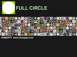 個性藝術背景PPT模板下載