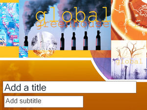 Poluição Powerpoint, os modelos