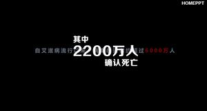 Animacja PPT na rzecz promocji zapobiegania AIDS