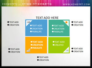 Proporzionale rapporto PowerPoint materiale casella di testo scaricare