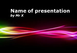 Lila blendend verträumte PPT-Hintergrund-Vorlage