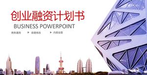 Atmósfera roja práctica empresarial plantilla general PPT