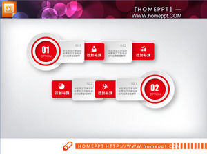 Red Micro Stereo Company Profile PPT Chart