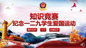 Il ricordo dei martiri custodisce la commemorazione della pace del concorso di conoscenza del movimento patriottico di 129 studenti