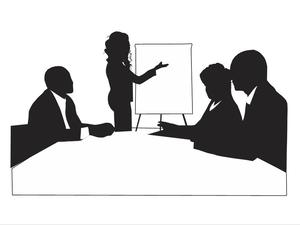 Seminar Seminar pelatihan materi PPT siluet