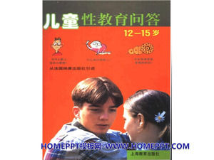 "Seksual Pendidikan Q & A 12-15 tahun" buku bergambar cerita PPT