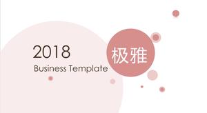 Gabarit PPT universel avec un cercle simple et élégant