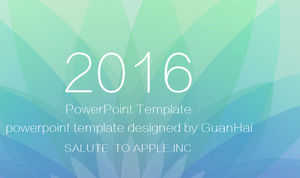 간단한 유럽과 미국 스타일의 작업 보고서 PPT 템플릿