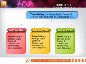 Simples PPT gráfico de material gráfico de download