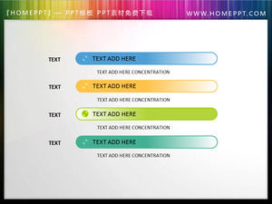 สไตล์ที่เรียบง่ายของแม่แบบไดเรกทอรีสไลด์