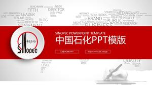 Sinopec Sinopec PPT şablonu