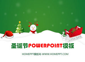 Snowman tuleja Tła Indywidualność Boże Narodzenie slajdów szablon