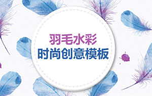 Modă de apă proaspătă de apă proaspătă de moda șablon de moda