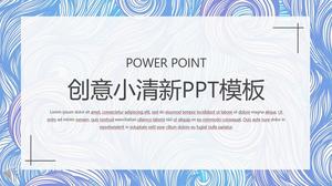 Small fresh PPT template