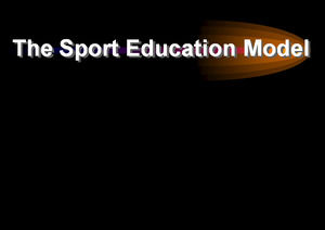 Sport Education