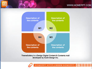 广场PPT组织结构图