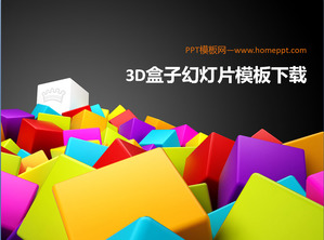 Stereo Box 3D animato sfondo Still Life Modello di PowerPoint Scarica