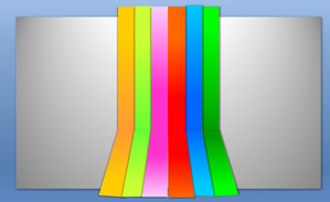 동적 라인 배경 세련된 슬라이드 쇼 템플릿