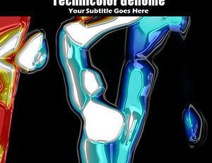 Technicolor genom Szablony Powerpoint