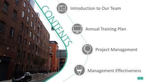 Templat katalog PPT kreatif模式dinamis