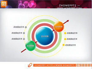 Oklar PowerPoint diyagramı nüfuz