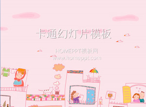 The background of the cartoon slideshow download