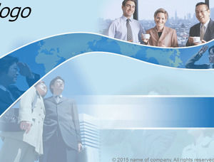 La última plantilla de PowerPoint plan de negocios