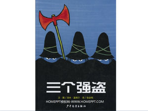 "Üç soyguncu" resimli kitap hikayesi