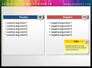 아이콘 PPT 텍스트 상자 제목