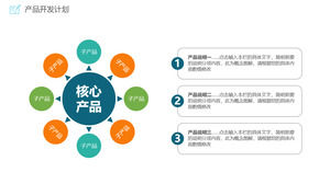 Total points point diffusion relationship PPT template