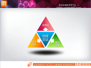 三角關係的擴散幻燈片圖表下載