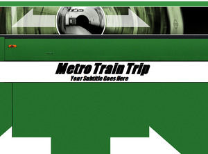Urban subway Powerpoint Templates