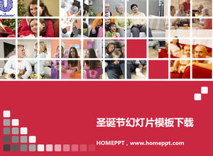 Warm Weihnachten Powerpoint-Vorlage herunterladen