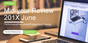 Modèle de conception Web PPT style de conception Web européenne et américaine