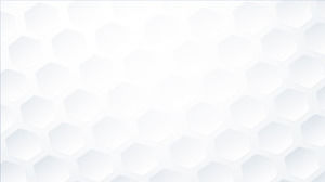 화이트 육각 PPT 배경 이미지