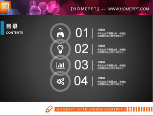 Weiß durchscheinend abgeflacht Powerpoint-Diagramm kostenlos herunterladen