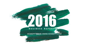 Work Summary Report Annual Work Overview Future Outlook PPT Template Complete Download