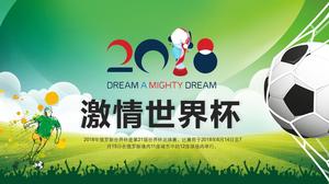 World Cup Passion Summer PPT-Vorlage