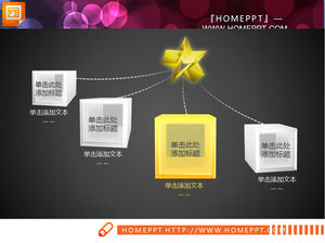 żółty kryształ trójwymiarowy dyfuzji, poprzez polimeryzację związku-PPT wykres