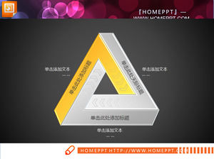 노란색 삼각형 원형 슬라이드 쇼 다운로드